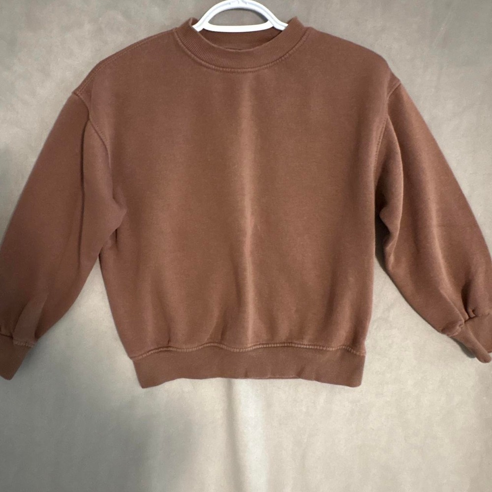 Zara brown kids sweatshirt size 9-10